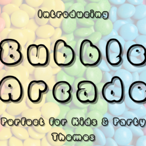 Bubble Arcade – A Retro Display Font